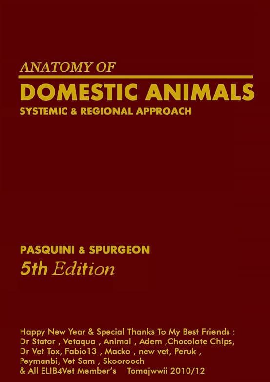 Anatomy Of Domestic Animals Systemic Regional Approach PDF